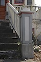 Box column and stair rail.