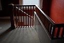 Railing from afar.