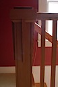 Newel detail.