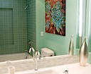 Bathroom of beauty and function.