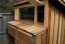 Vents and laying boxes.